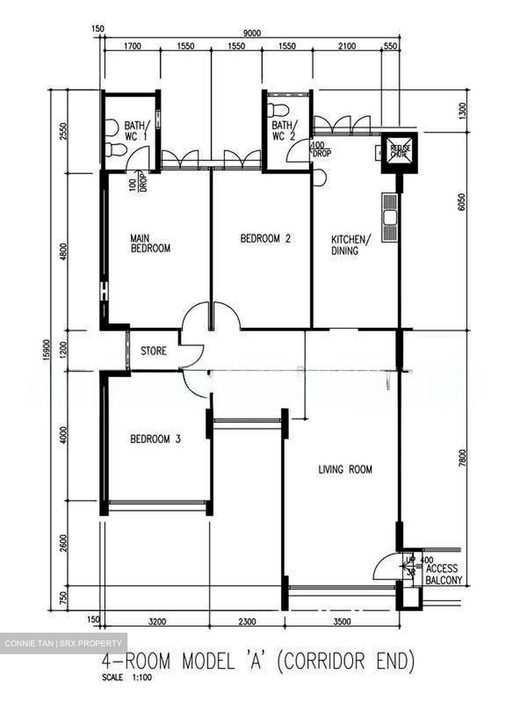 Blk 696 Hougang Spring (Hougang), HDB 4 Rooms #633790511